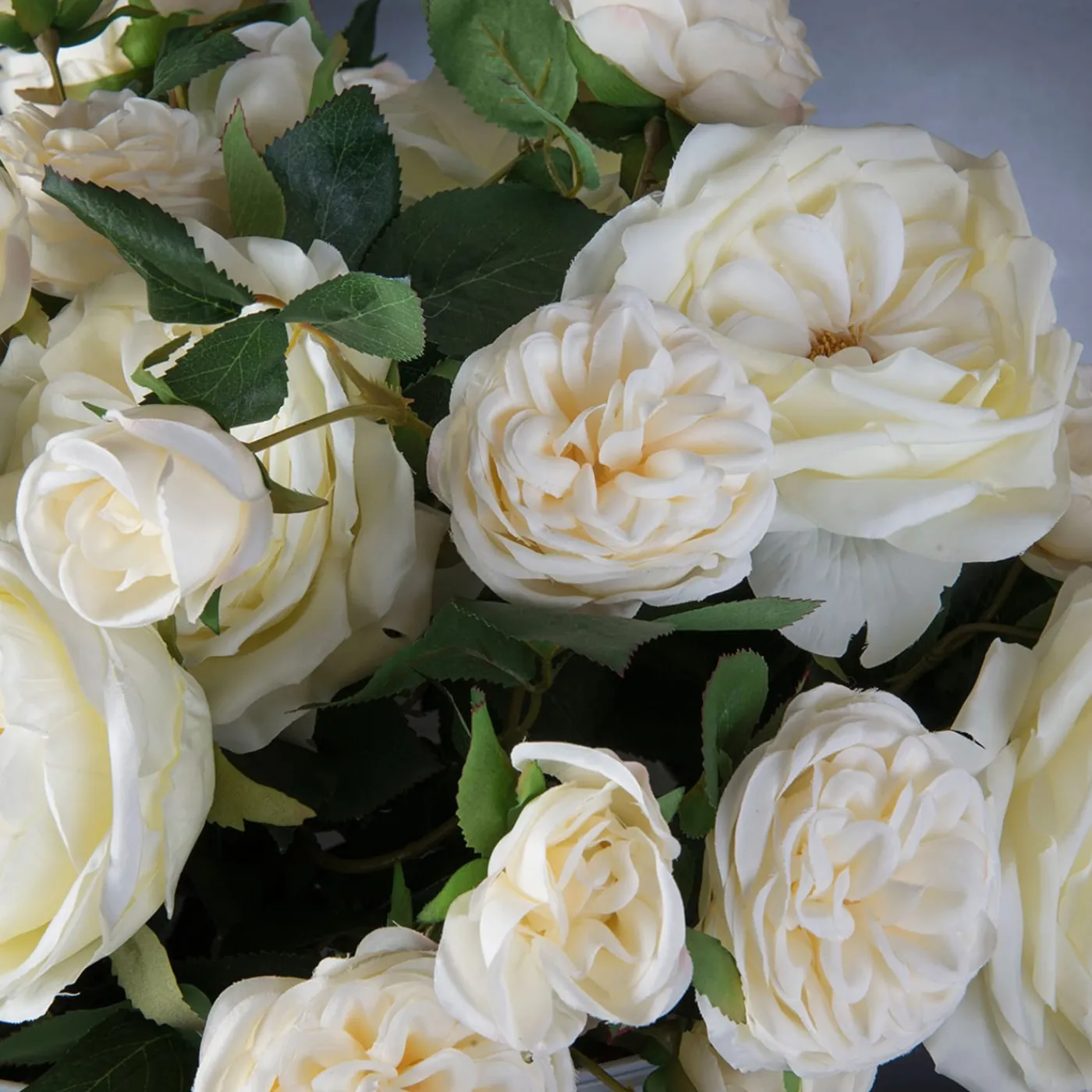 VGnewtrend Camilla Roses Composizione floreale finta con vaso> Vasi Da Fiori