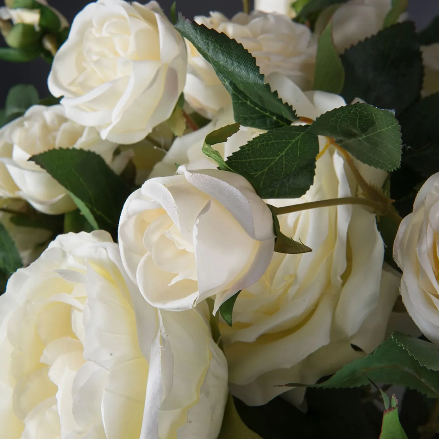 VGnewtrend Camilla Roses Composizione floreale finta con vaso> Vasi Da Fiori