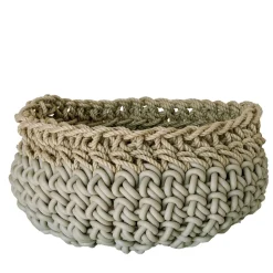 Rosanna Contadini Canapa Ecru Basket #2 di> Ceste