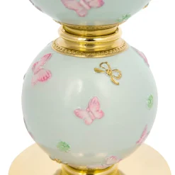 Villari CANDELABRO A FARFALLA 5 BRACCI - AZZURRO><noscript><img width=