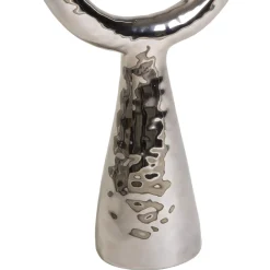 Ceramica Gatti 1928 Candelabro in ceramica platino><noscript><img width=