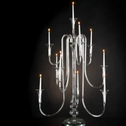 VGnewtrend Candelabro Octopus Pyrex a 10 braccia> Candelieri E Portacandele