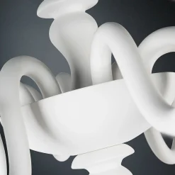 VGnewtrend Candelabro Palladio a 8 luci bianco> Candelieri E Portacandele