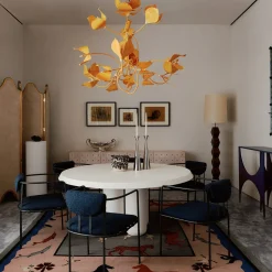 Petri Firenze Candeliere alto in ottone> Candelieri E Portacandele