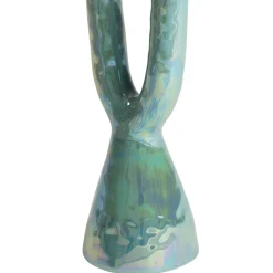 Ceramica Gatti 1928 Candeliere doppio in ceramica Acqua><noscript><img width=