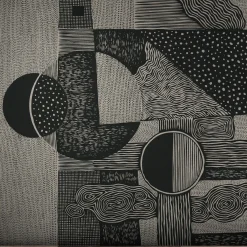 Affreschi & Affreschi Carta da parati a trama geometrica #3> Carte Da Parati