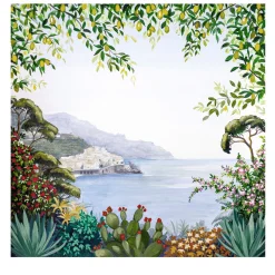 Mezzaluna Carta da parati ai limoni> Carte Da Parati