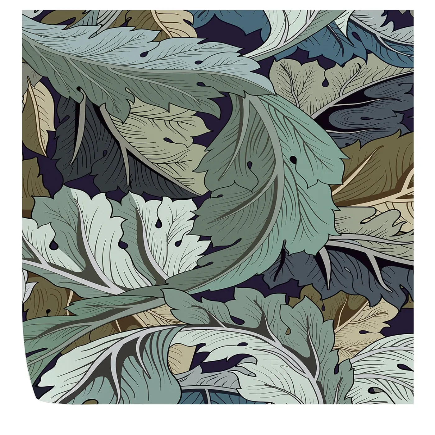 Wallpapers4Beginners Carta da parati Art Nouveau Vittoriana> Carte Da Parati