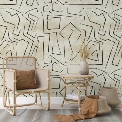 Wallpapers4Beginners Carta da parati artistica dal design minimale><noscript><img width=