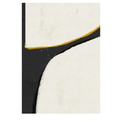 Wallpapers4Beginners Carta da parati astratta extra large in bianco e nero> Carte Da Parati