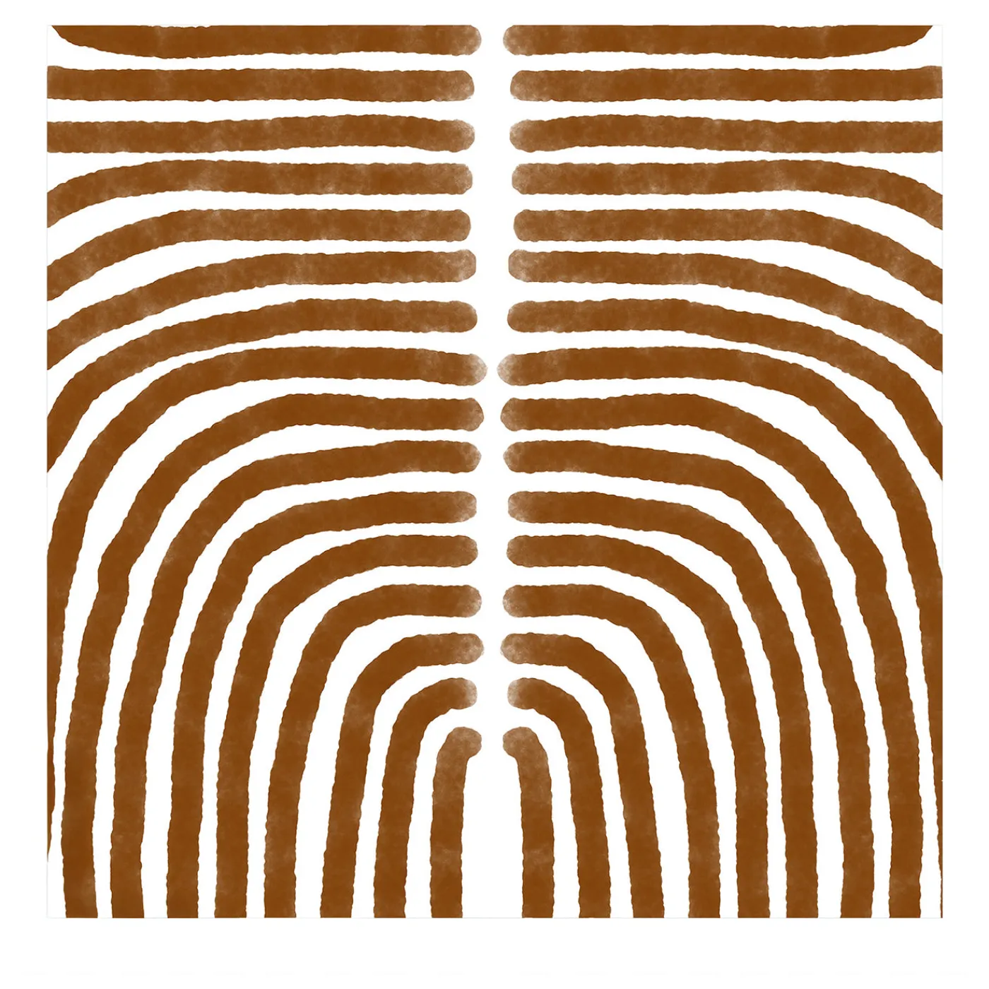 Wallpapers4Beginners Carta da parati boho a tonalità terra marrone> Carte Da Parati