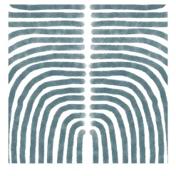 Wallpapers4Beginners Carta da parati Boho Blu e Bianca> Carte Da Parati