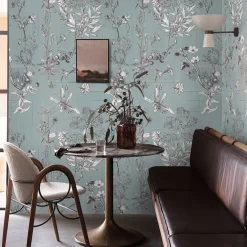 Wallpapers4Beginners Carta da Parati Boho Floreale con Fiori di Campo> Carte Da Parati