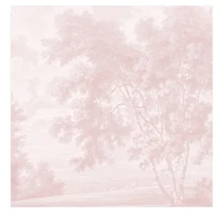 Wallpapers4Beginners Carta da parati con alberi rosa romantici> Carte Da Parati