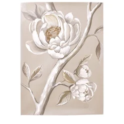 Mezzaluna Carta da parati con fiori #6> Carte Da Parati