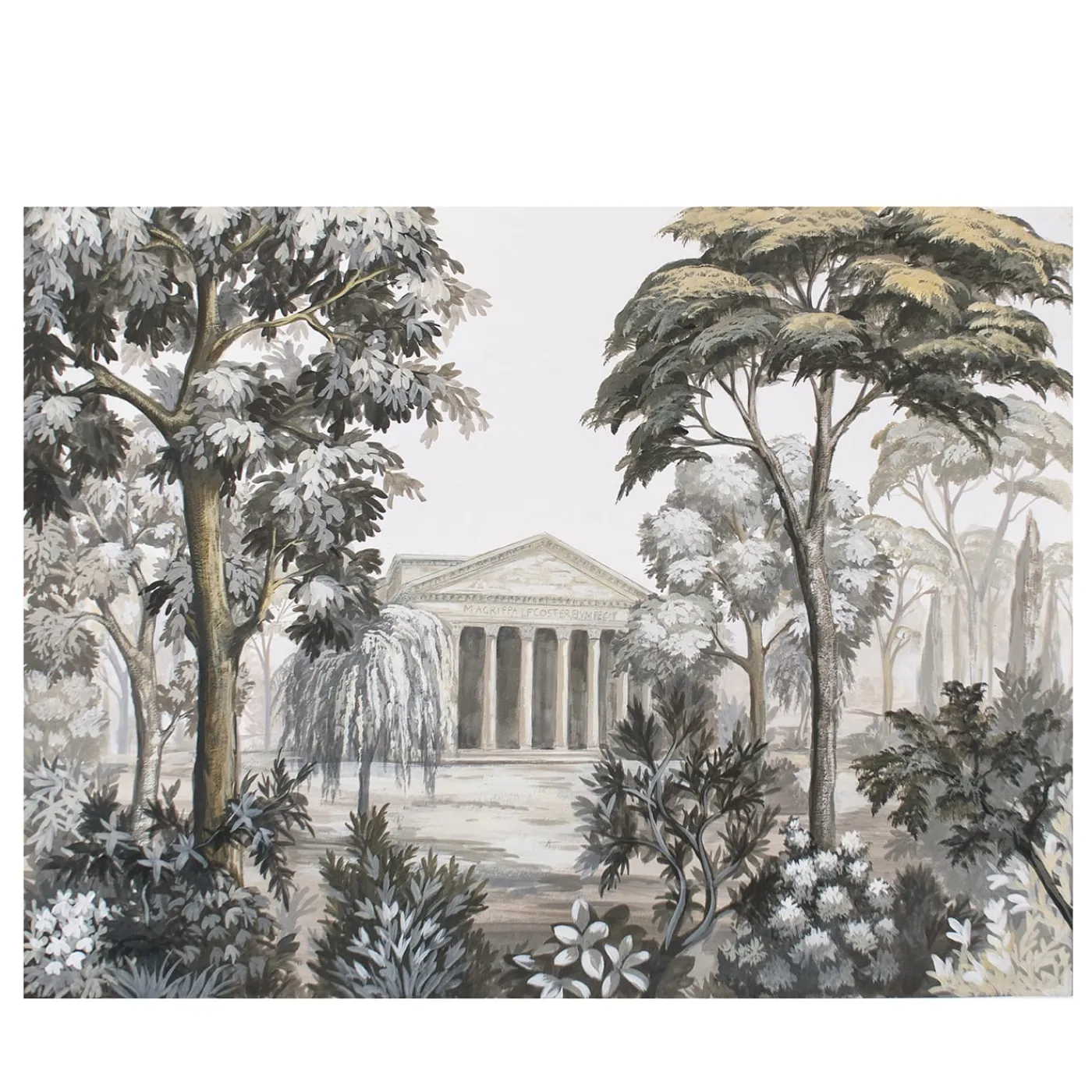 Mezzaluna Carta da parati del tempio antico> Carte Da Parati