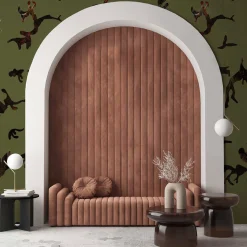 MaVoix Carta da Parati Find Me In The Dark Verde Militare di Magnus Gjoen><noscript><img width=