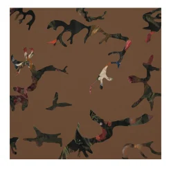 MaVoix Carta da parati Find Me in the Dark Cipria di Magnus Gjoen> Carte Da Parati