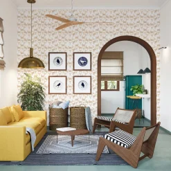 MaVoix Carta da parati Fontana Bianco & Nocciola><noscript><img width=