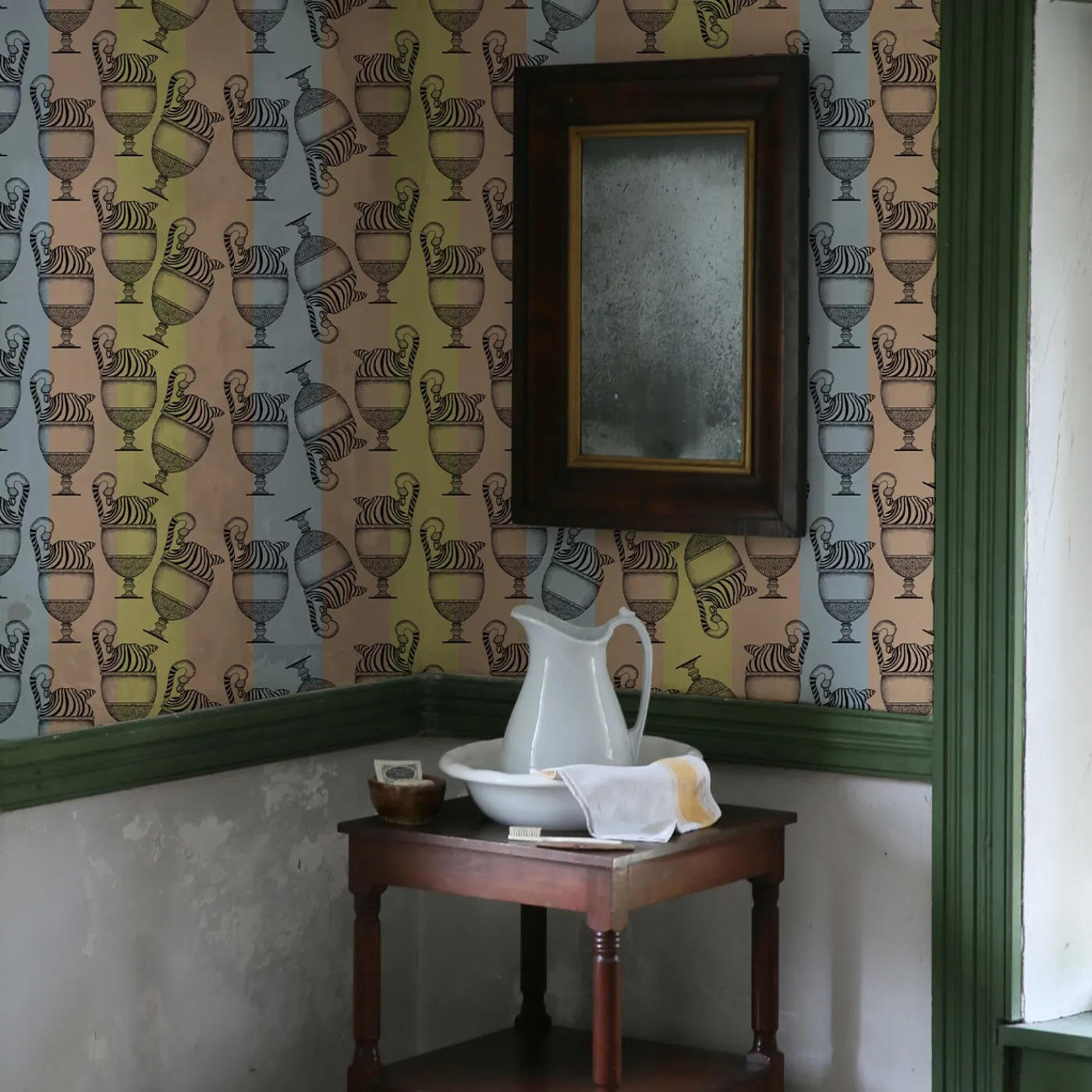 MaVoix Carta da parati Fontana Stripes> Carte Da Parati