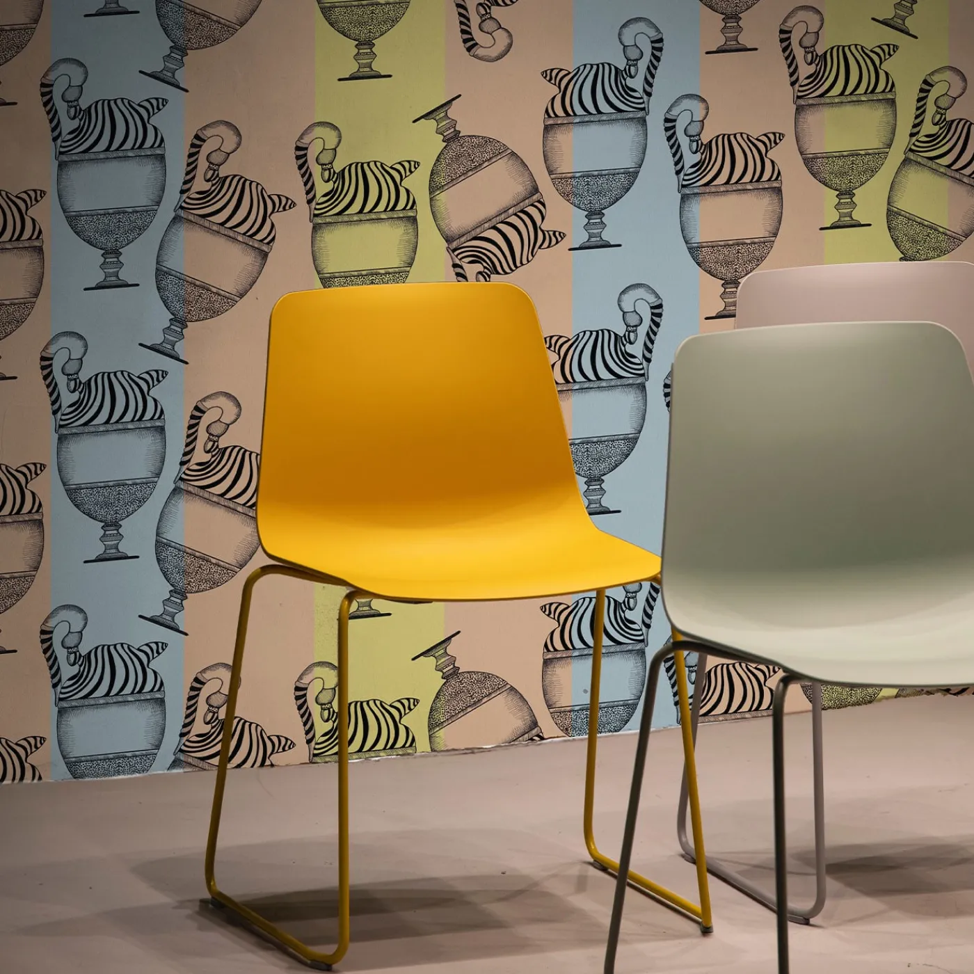 MaVoix Carta da parati Fontana Stripes> Carte Da Parati