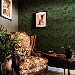 MaVoix Carta da parati Fontana Verde Muschio><noscript><img width=