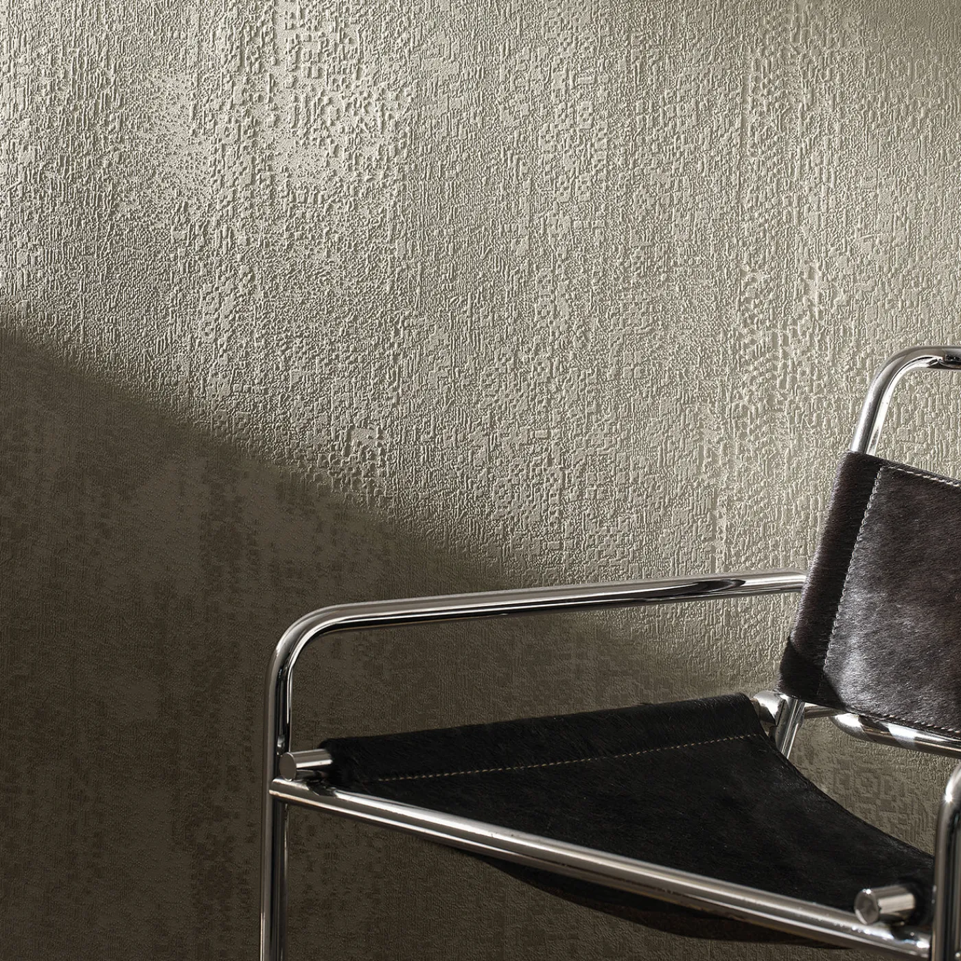 Glamora Carta da parati Grigia Tracce> Carte Da Parati