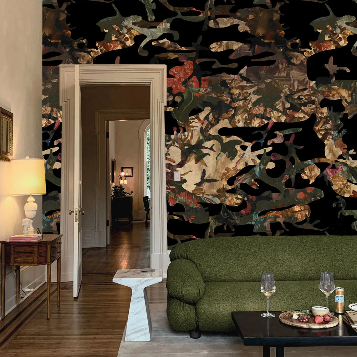 MaVoix Carta da parati Hidden in Plain Sight di Magnus Gjoen> Carte Da Parati