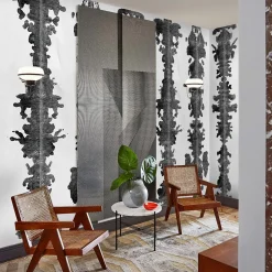 Wallpapers4Beginners Carta da parati Ink Blots Shibori><noscript><img width=