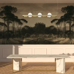 Officinarkitettura Carta da parati Italian Panorama Seppia> Carte Da Parati