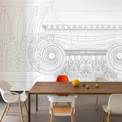 Secondome Edizioni Carta da parati Layers n.1> Carte Da Parati