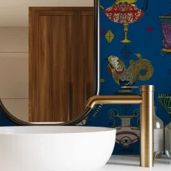 MaVoix Carta da parati Ludovica Blu Elettrico><noscript><img width=