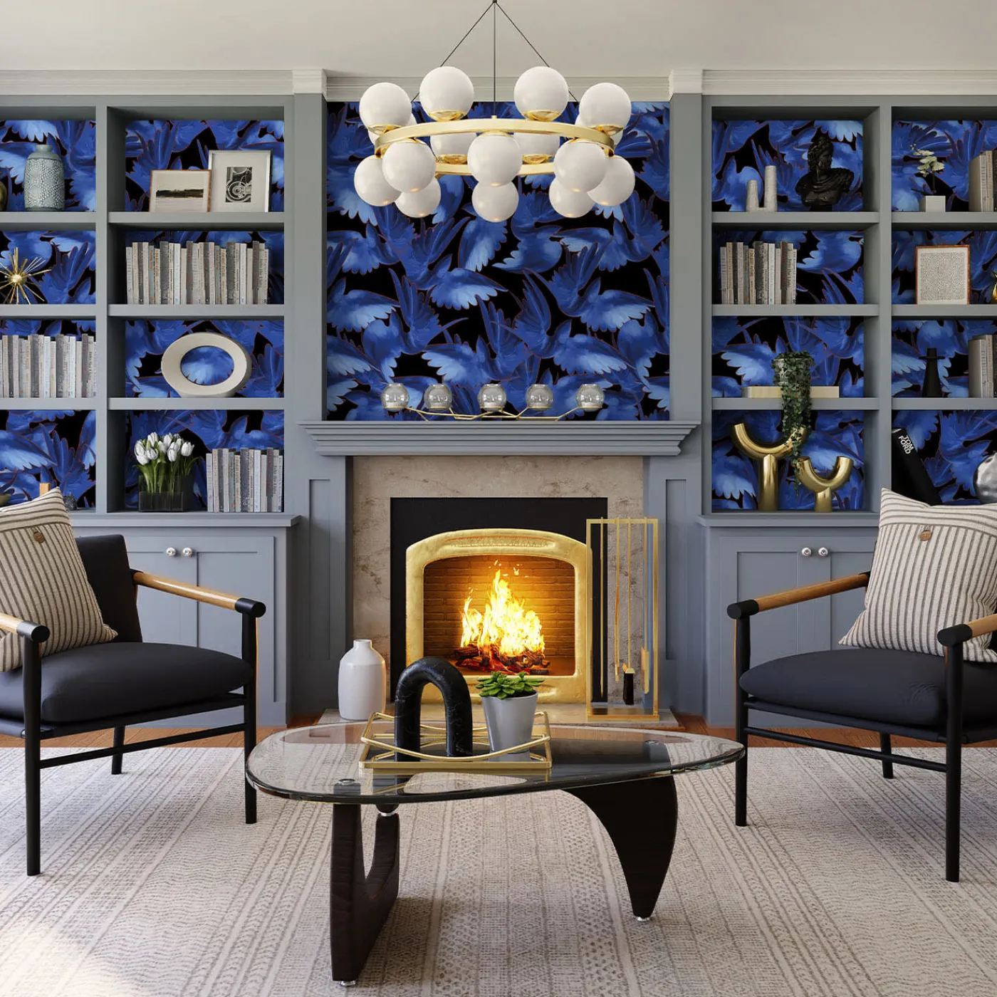 MaVoix Carta da parati Misteriosa di Leonardo Dini> Carte Da Parati