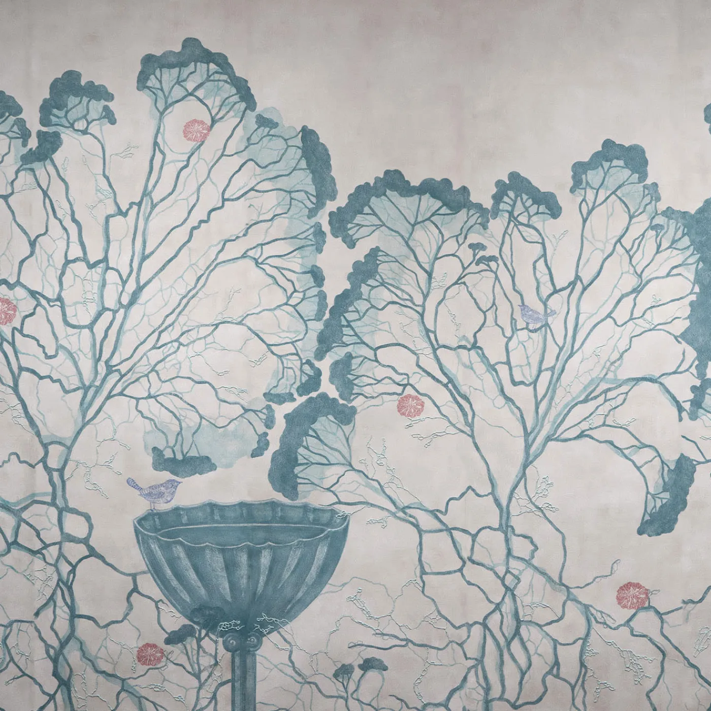 Fabscarte Carta da parati Post Garden #2> Carte Da Parati