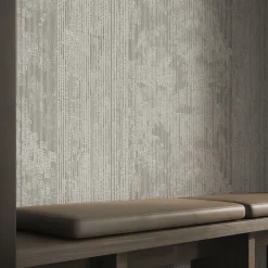 Glamora Carta da parati Rilievi Grigia><noscript><img width=