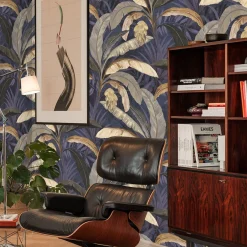 Wallpapers4Beginners Carta da parati scura con banane tropicali nella giungla selvaggia><noscript><img width=