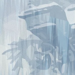 MaVoix Carta da parati Storm Of Stones And Shadows azzurra di Magnus Gjoen> Carte Da Parati