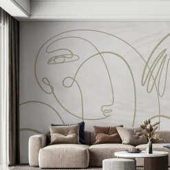 Affreschi & Affreschi Carta da parati testurizzata innerLine 704> Carte Da Parati