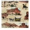 Wallpapers4Beginners Carta da Parati Vintage Western con Cowboy e Cavalli> Carte Da Parati