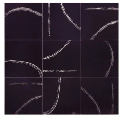 Ninefifty Cenni Set di 25 piastrelle viola di Margherita Rui> Piastrelle E Pavimenti