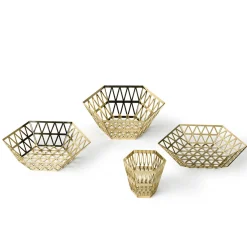 Ghidini 1961 Centrotavola alto Tip Top Gold di Richard Hutten> Centrotavola