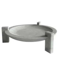 StudioNudo Centrotavola Block Stand Basso in Marmo di Carrara> Centrotavola