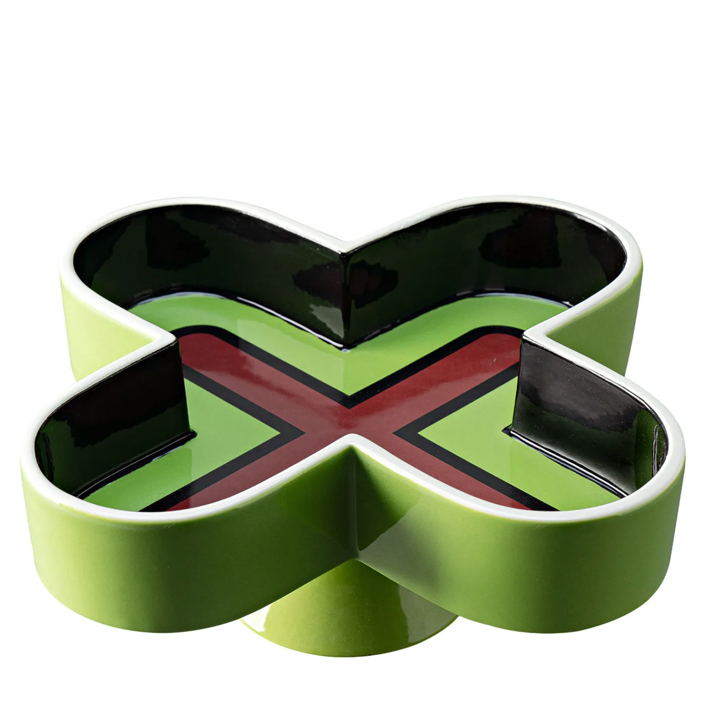 Bitossi Ceramiche Centrotavola Bolo Verde di Karim Rashid> Centrotavola