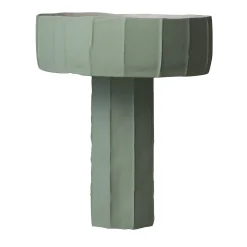 Paola Paronetto Centrotavola Coppa Ninfea Corteccia C3/Menta> Centrotavola