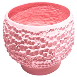 Daria Dazzan Centrotavola in Ceramica Onda Rosa Cipria Lucido><noscript><img width=