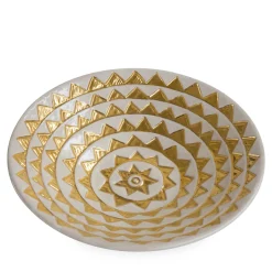 ND Dolfi Centrotavola in maiolica Triangolo><noscript><img width=