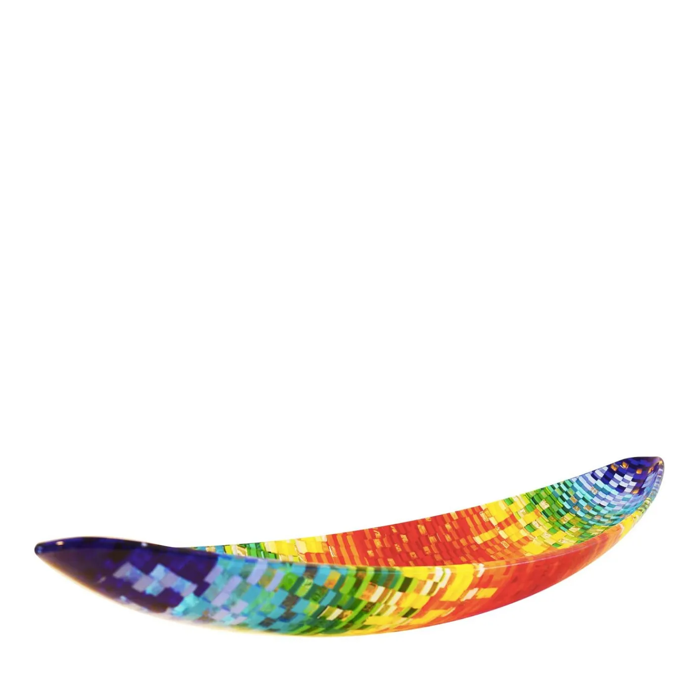 VéVé Glass Centrotavola in vetro di Murano Gondola Impression di Andrea Orso> Centrotavola
