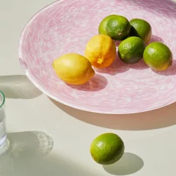 Stories Of Italy Centrotavola in vetro rosa e avorio><noscript><img width=