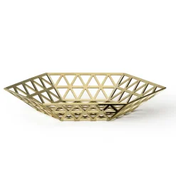 Ghidini 1961 Centrotavola piatto Tip Top Gold di Richard Hutten> Centrotavola