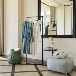 Pinetti Cestino alto in pelle verde intrecciata Canaria><noscript><img width=